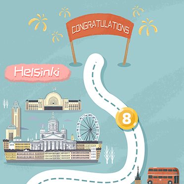 英语闯关H5游戏